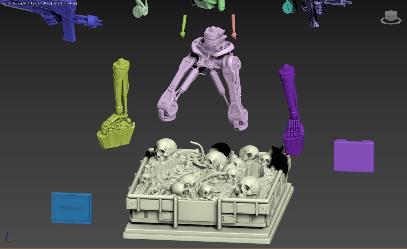 Terminator T-800 Endoskeleton 3D print model_75
