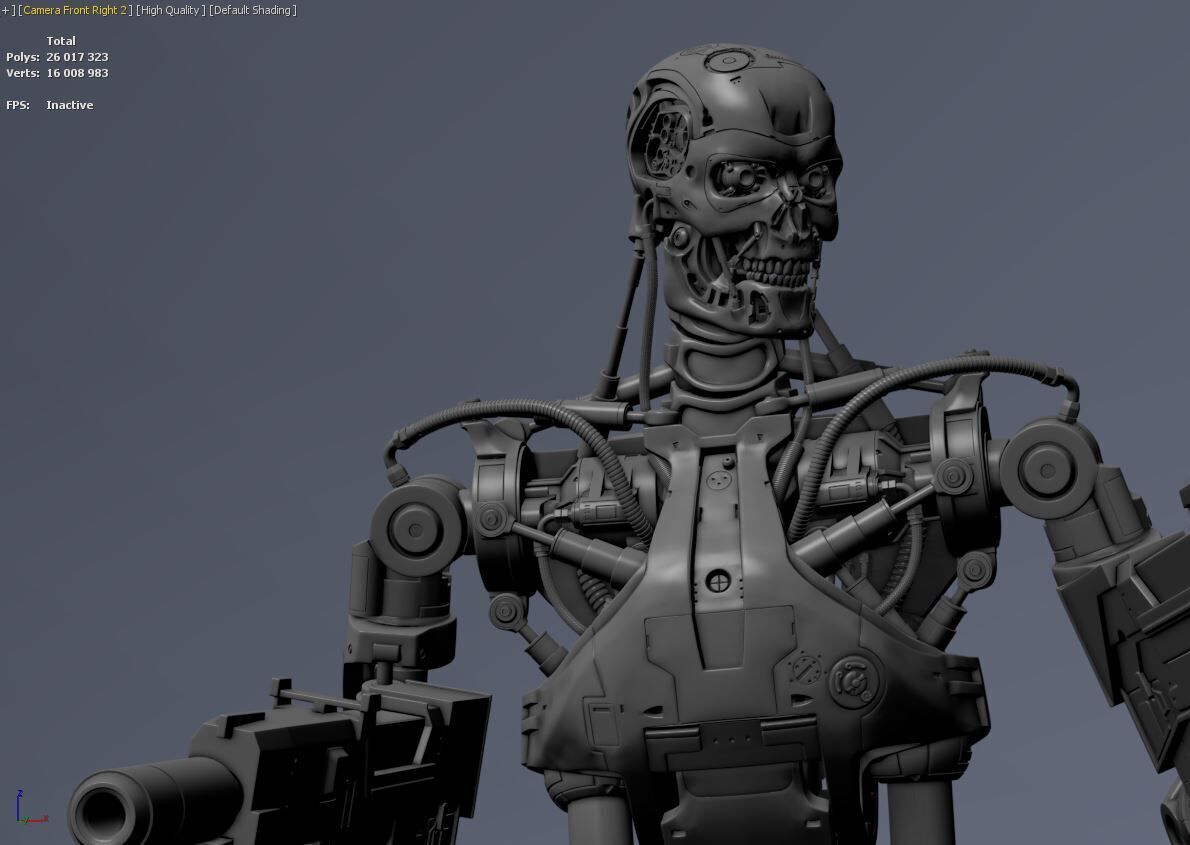 Terminator T-800 Endoskeleton 3D print model_56