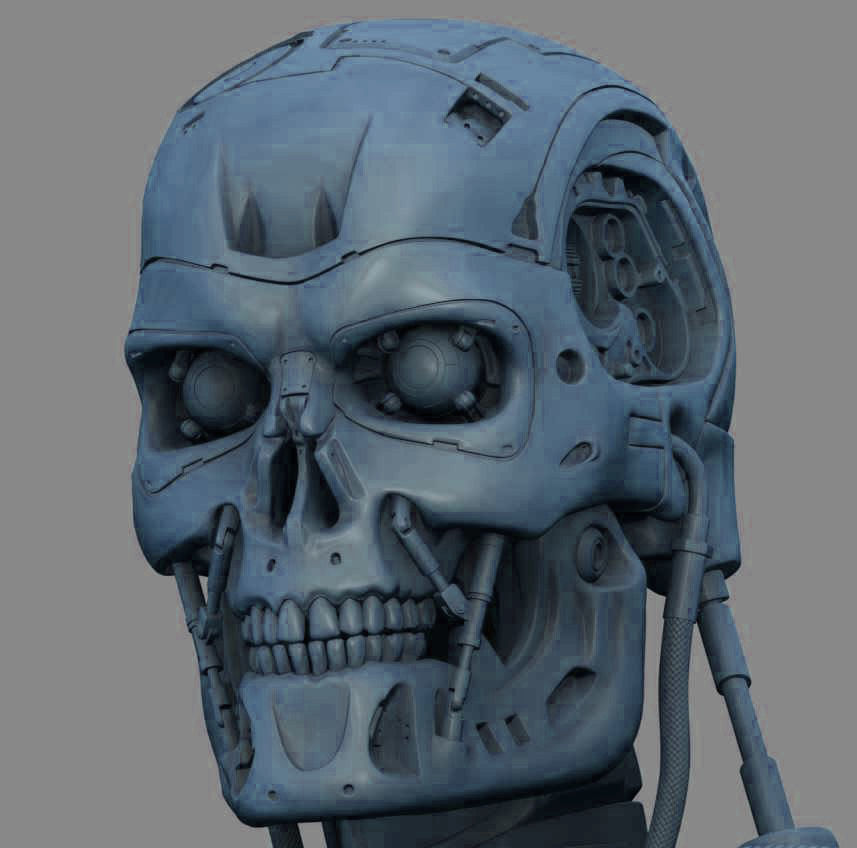 Terminator T-800 Endoskeleton 3D print model_29