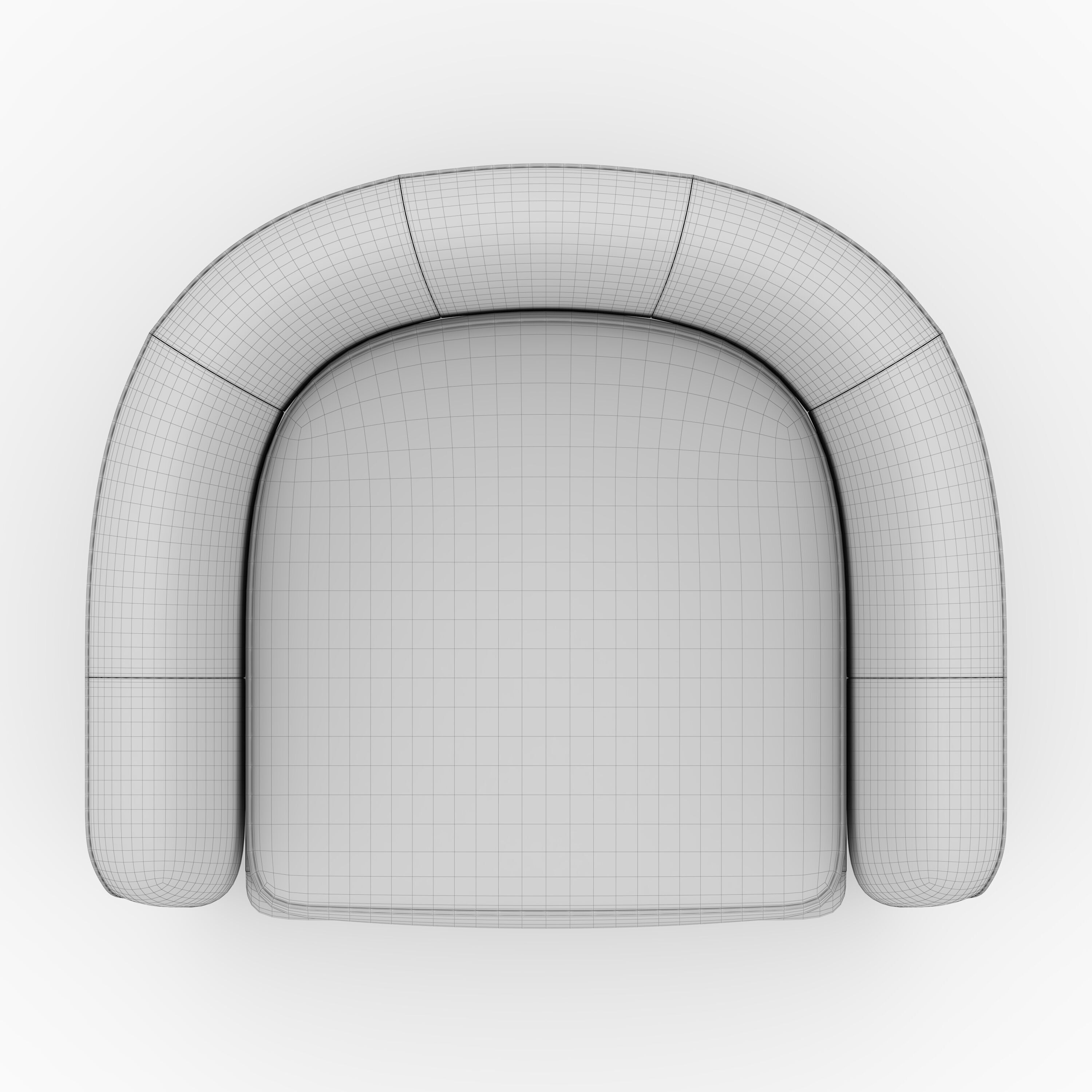 Armchair 58 3D model_17