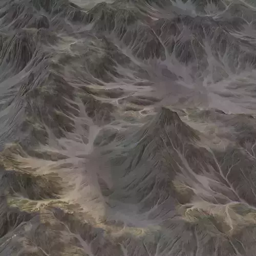 Landscape 131 Low-poly 3D model