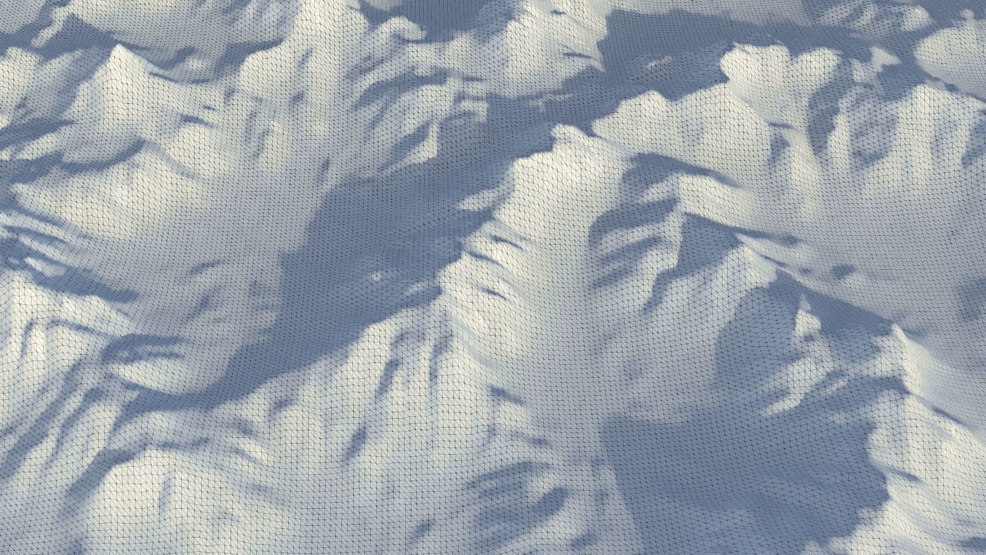 Landscape 131 Low-poly 3D model_7