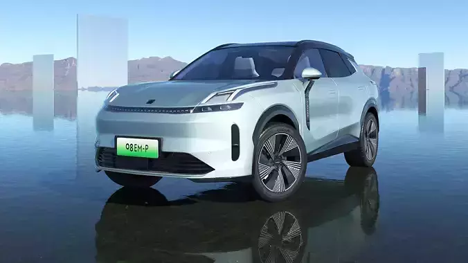 2025 Lynkco 08 EM-P whit interior 