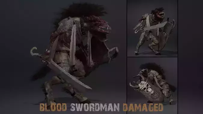 Blood Swordman Damaged