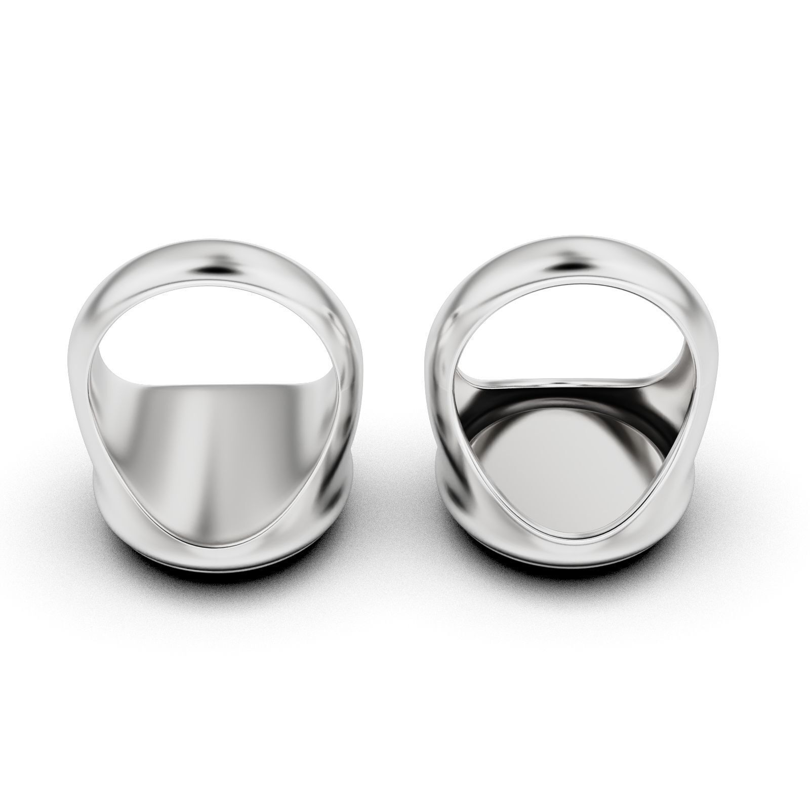 Skull Signet Ring 3D print model_5