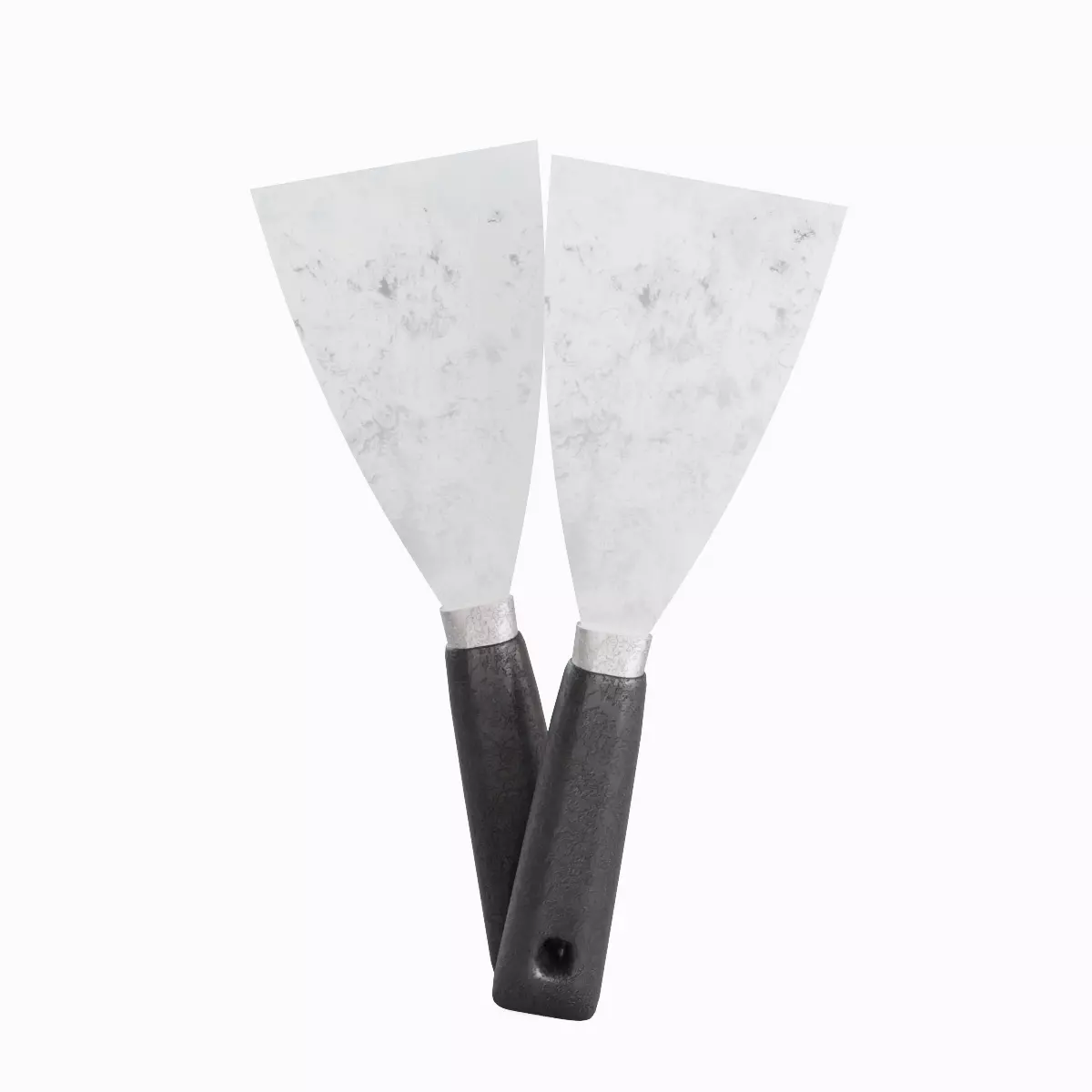 Industrial Spatula 04  Low-poly 3D model_0