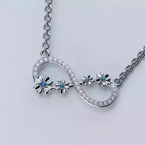 Pendant Infinity 3D model