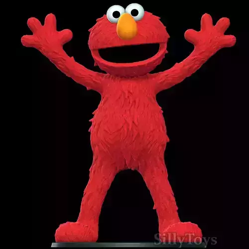 Elmo - Sesame street 3D print model