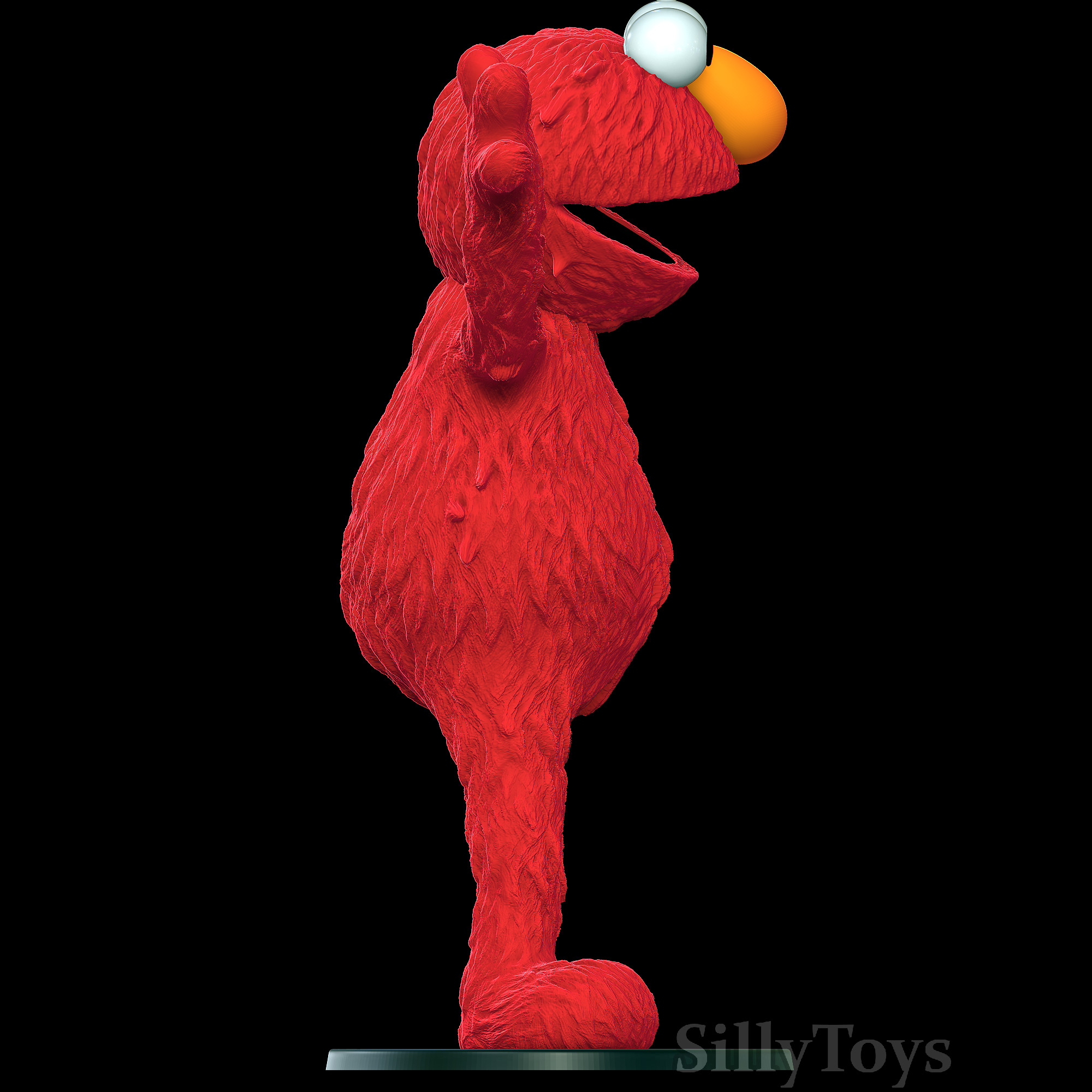 Elmo - Sesame street 3D print model_1