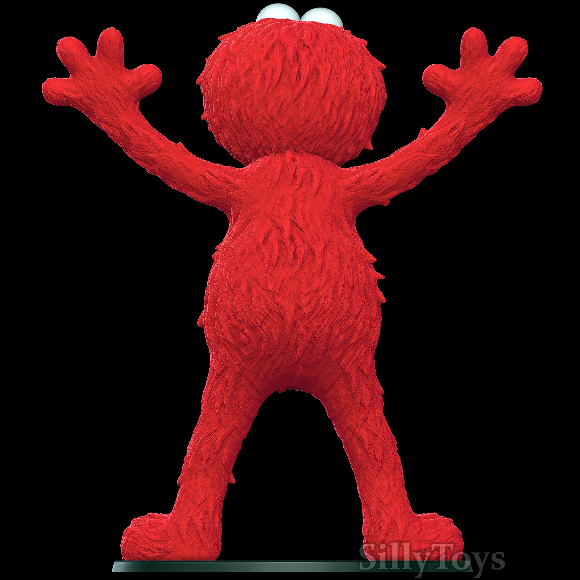 Elmo - Sesame street 3D print model_2