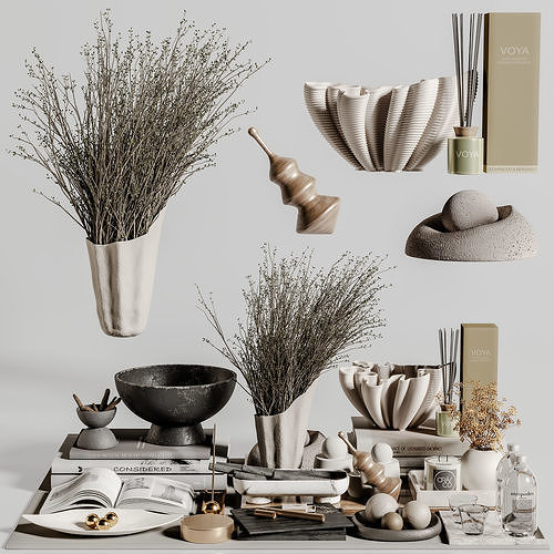 decorative set 122 3D model
