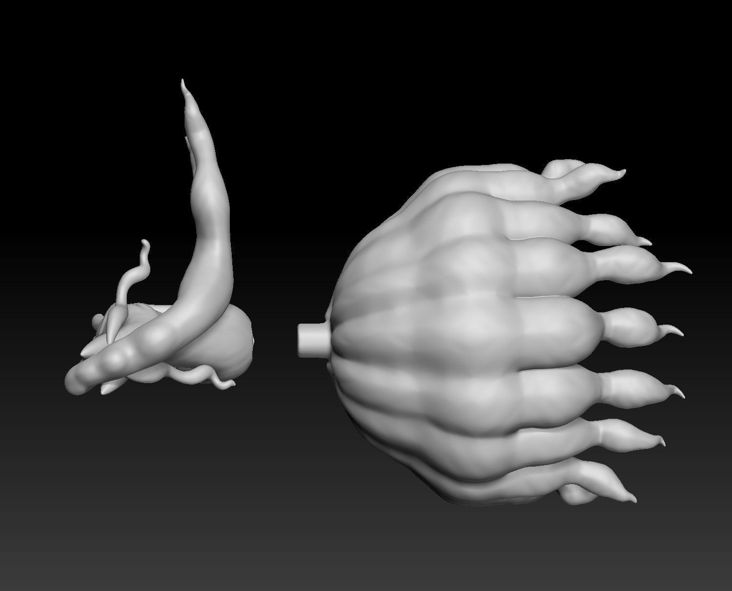 Pokemon Alolan Vulpix Ninetales 3D print model_4