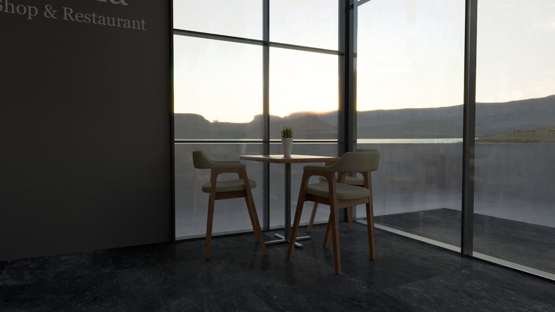 Vol 6 Collection of Coffeeshops and Restaurants 3D model_23