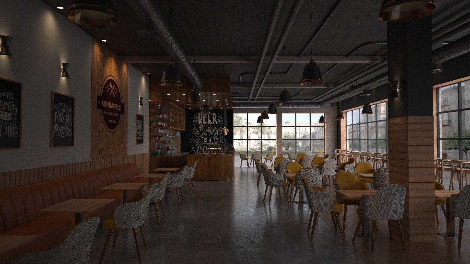 Vol 6 Collection of Coffeeshops and Restaurants 3D model_55