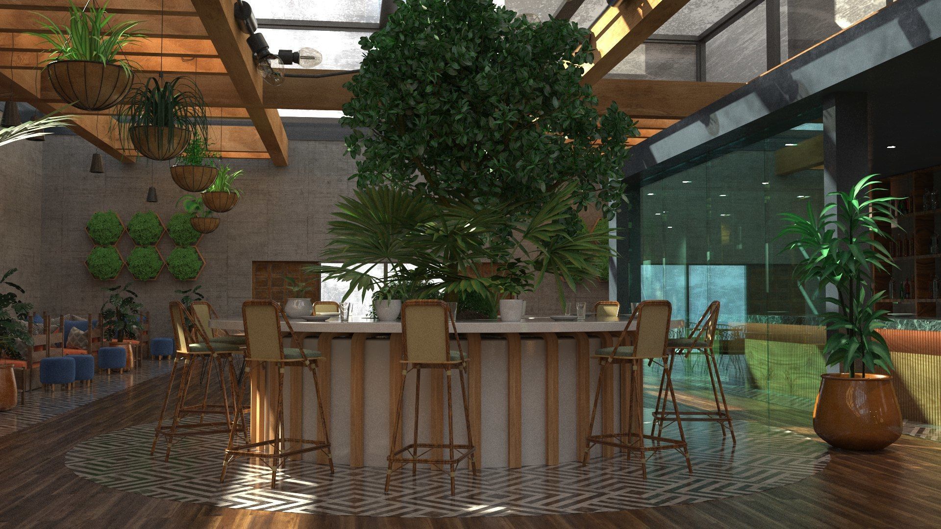 Vol 6 Collection of Coffeeshops and Restaurants 3D model_102