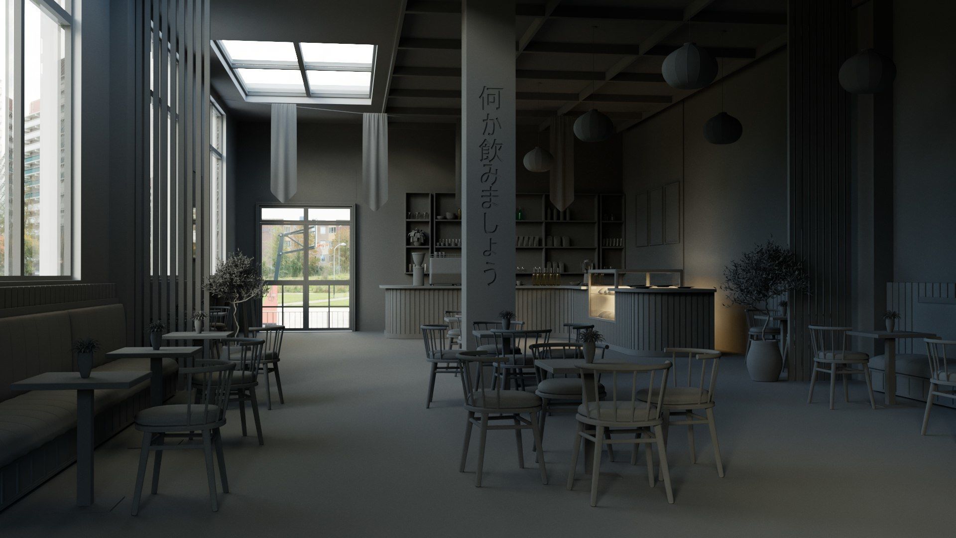 Vol 6 Collection of Coffeeshops and Restaurants 3D model_75