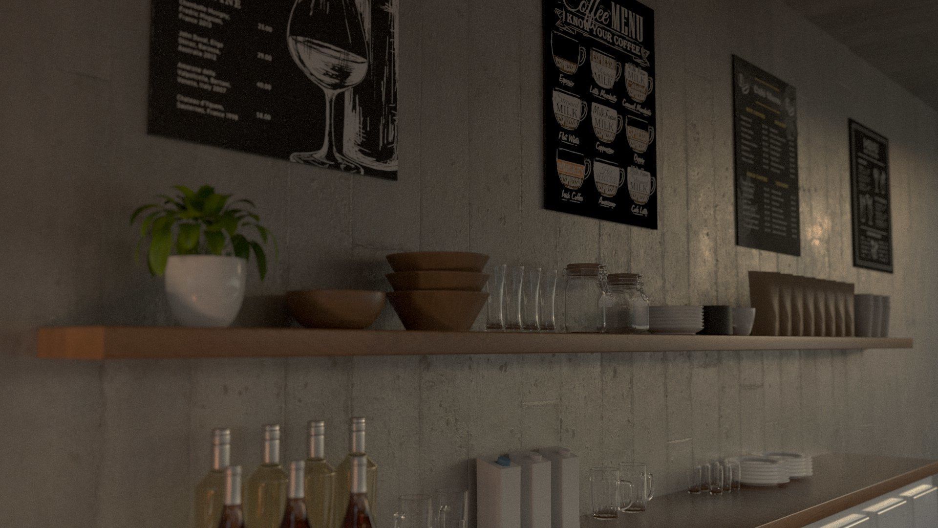 Vol 6 Collection of Coffeeshops and Restaurants 3D model_25