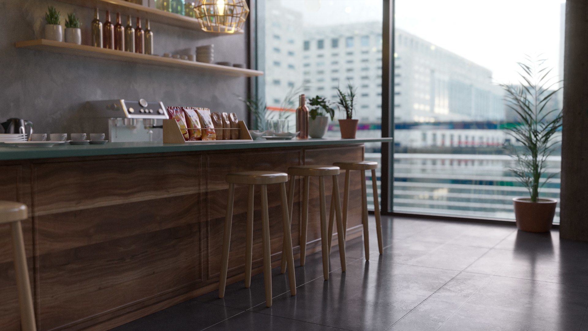 Vol 6 Collection of Coffeeshops and Restaurants 3D model_47