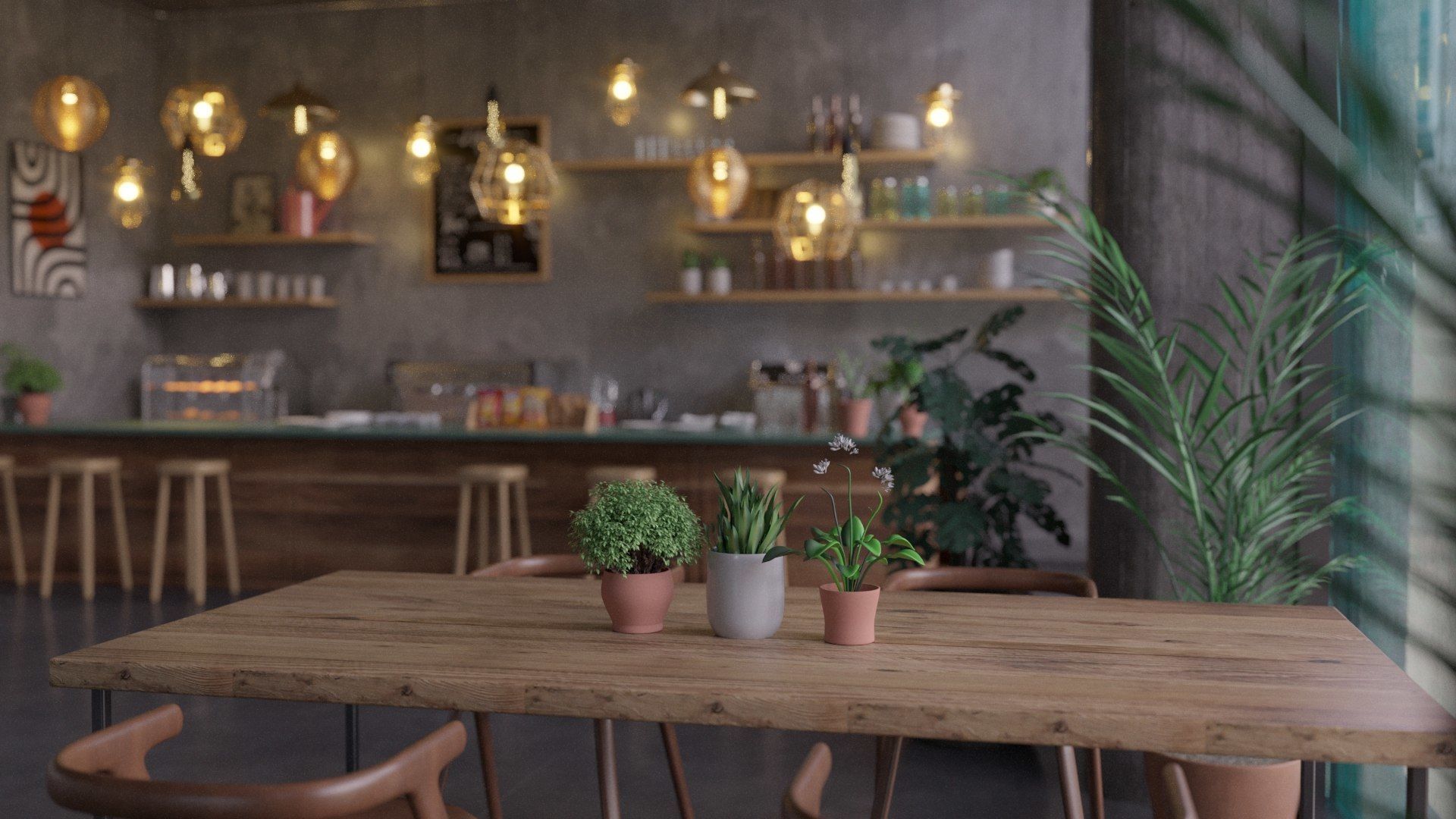 Vol 6 Collection of Coffeeshops and Restaurants 3D model_48