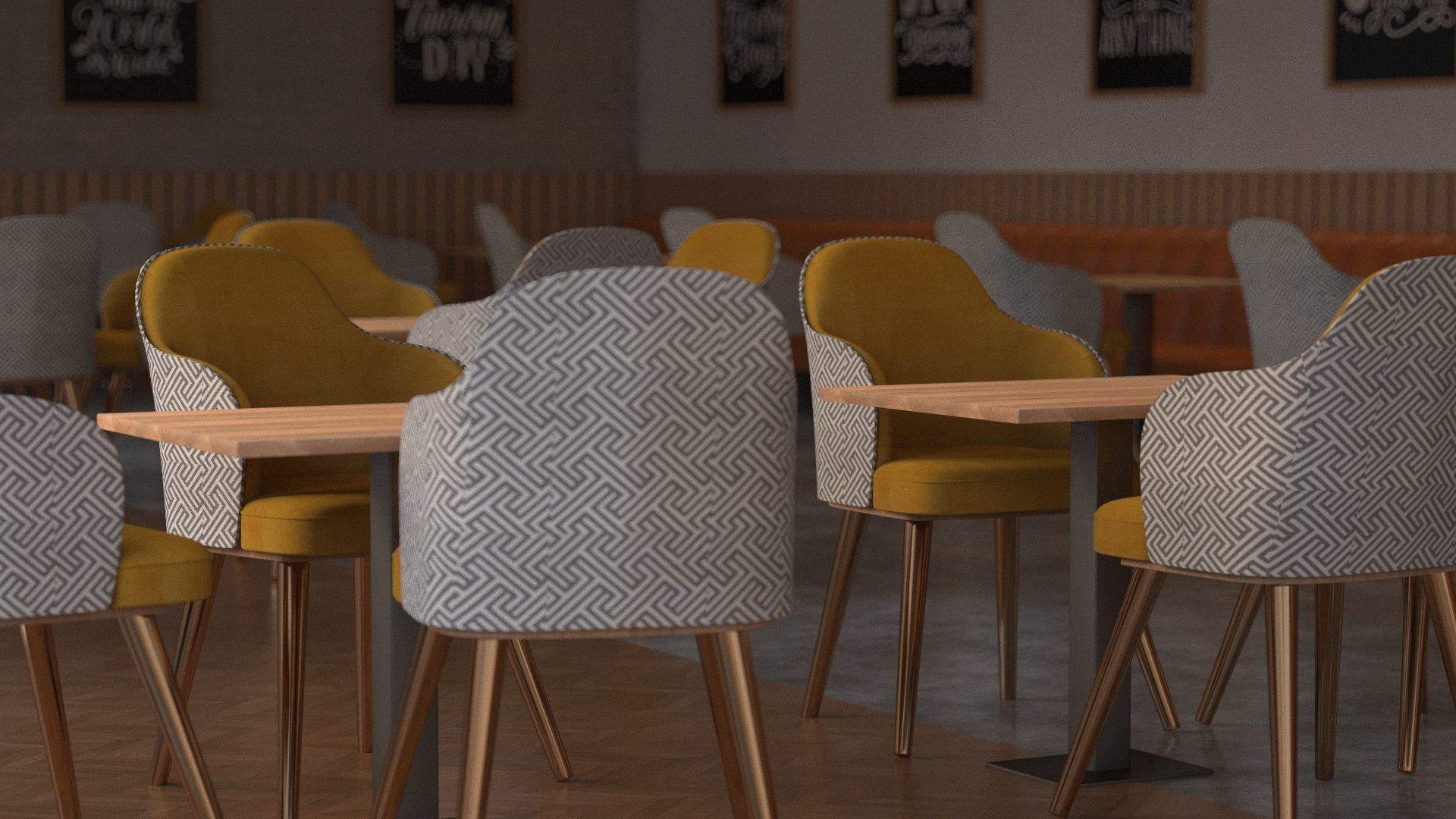 Vol 6 Collection of Coffeeshops and Restaurants 3D model_100