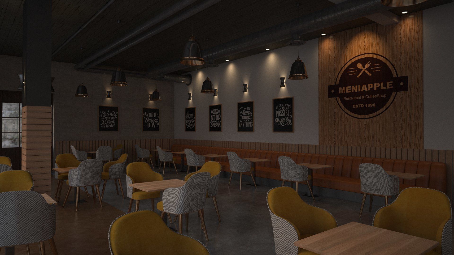 Vol 6 Collection of Coffeeshops and Restaurants 3D model_61