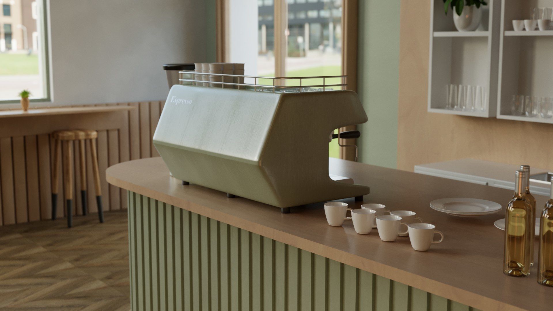 Vol 6 Collection of Coffeeshops and Restaurants 3D model_89