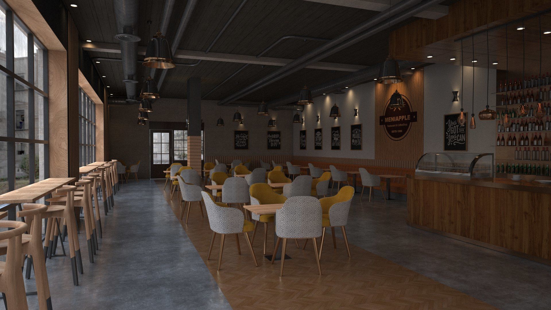 Vol 6 Collection of Coffeeshops and Restaurants 3D model_57