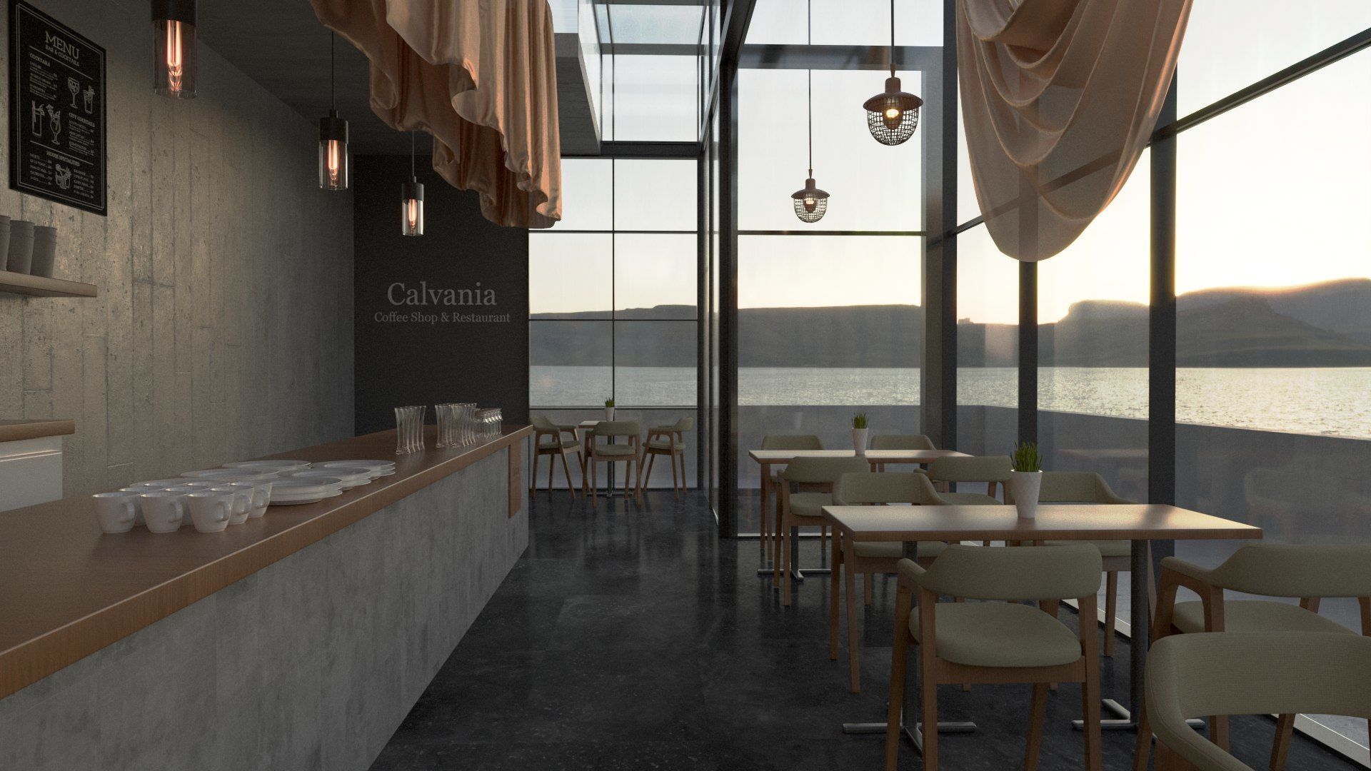 Vol 6 Collection of Coffeeshops and Restaurants 3D model_19