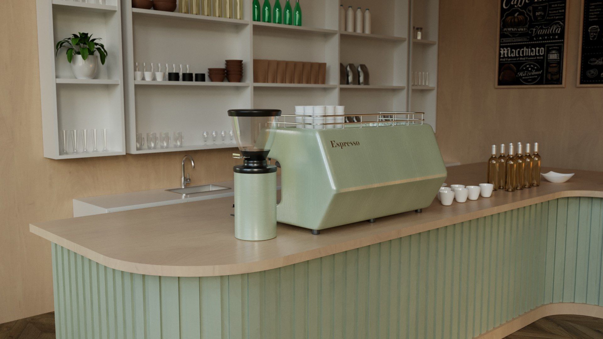 Vol 6 Collection of Coffeeshops and Restaurants 3D model_88