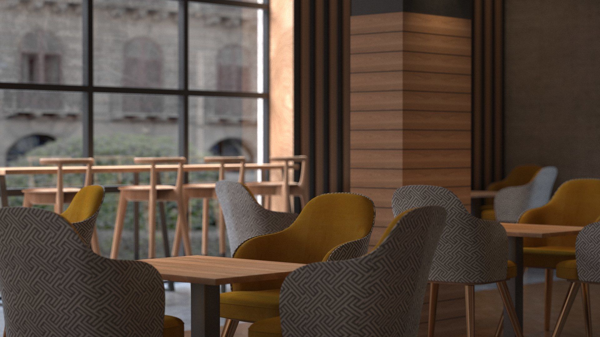 Vol 6 Collection of Coffeeshops and Restaurants 3D model_64