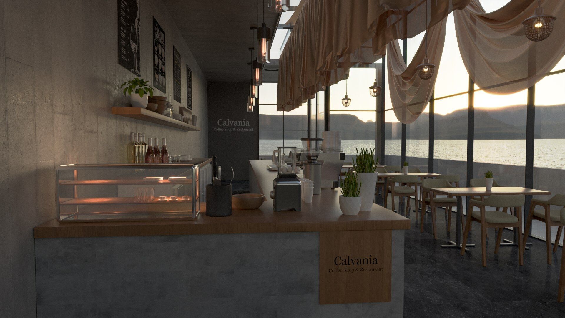 Vol 6 Collection of Coffeeshops and Restaurants 3D model_18