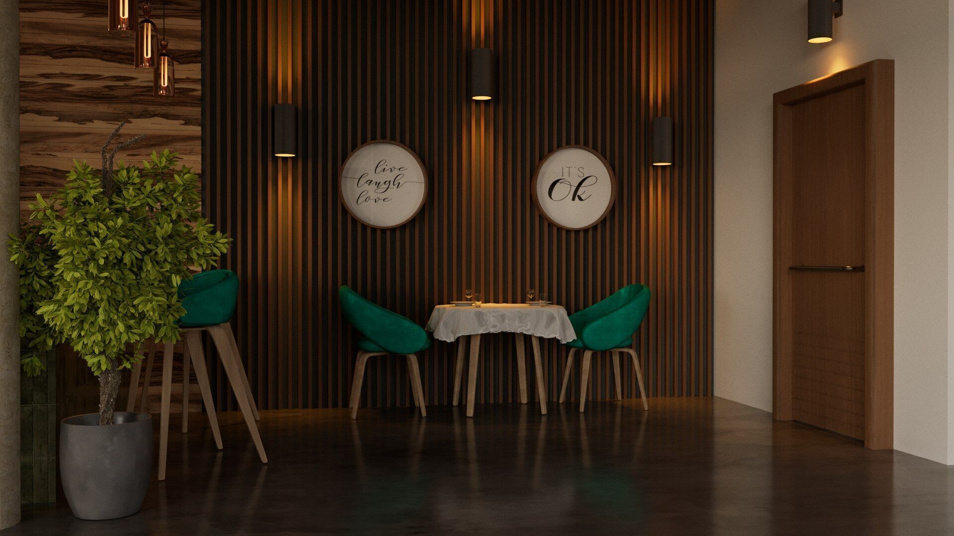 Vol 6 Collection of Coffeeshops and Restaurants 3D model_10