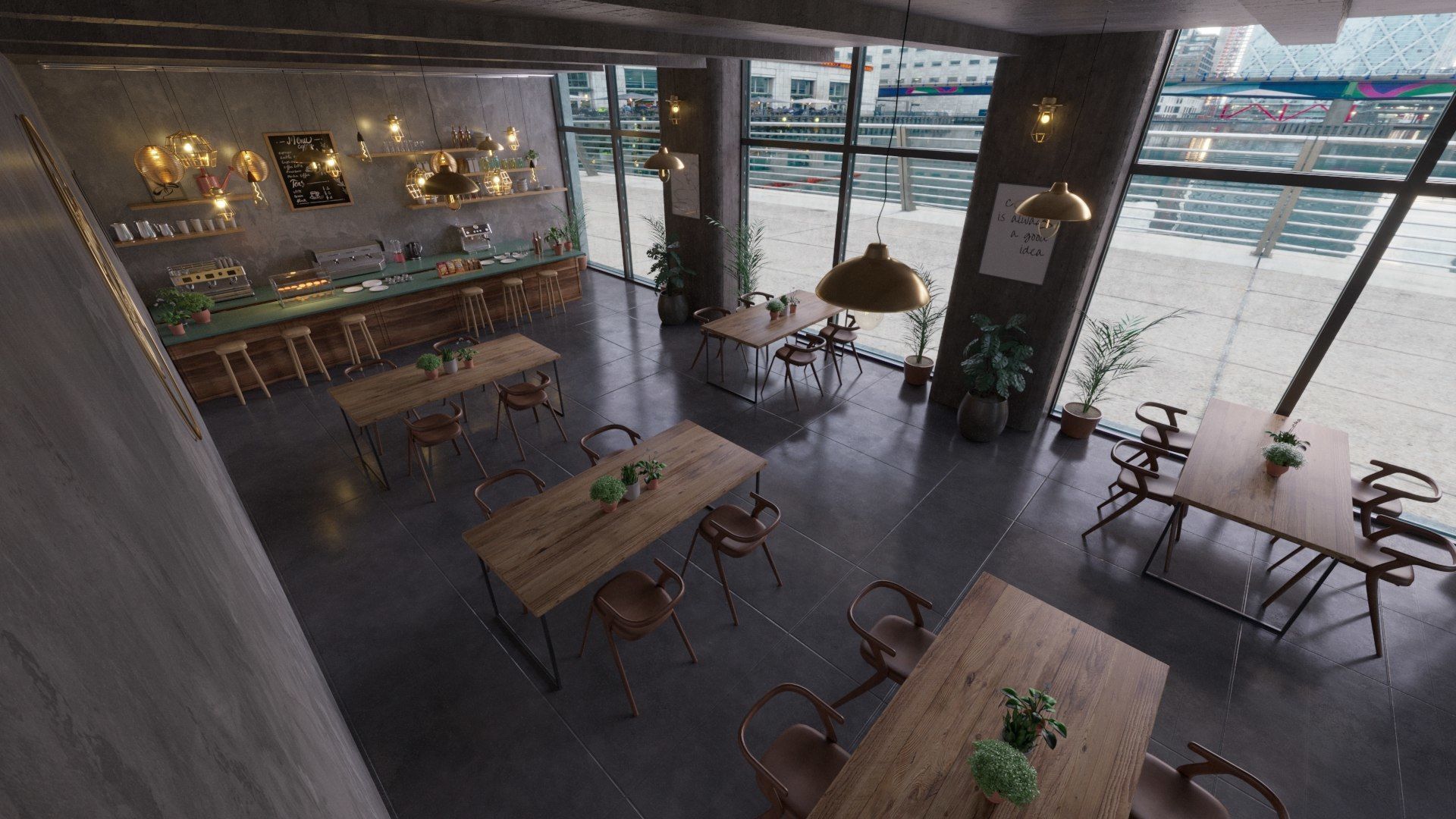Vol 6 Collection of Coffeeshops and Restaurants 3D model_32