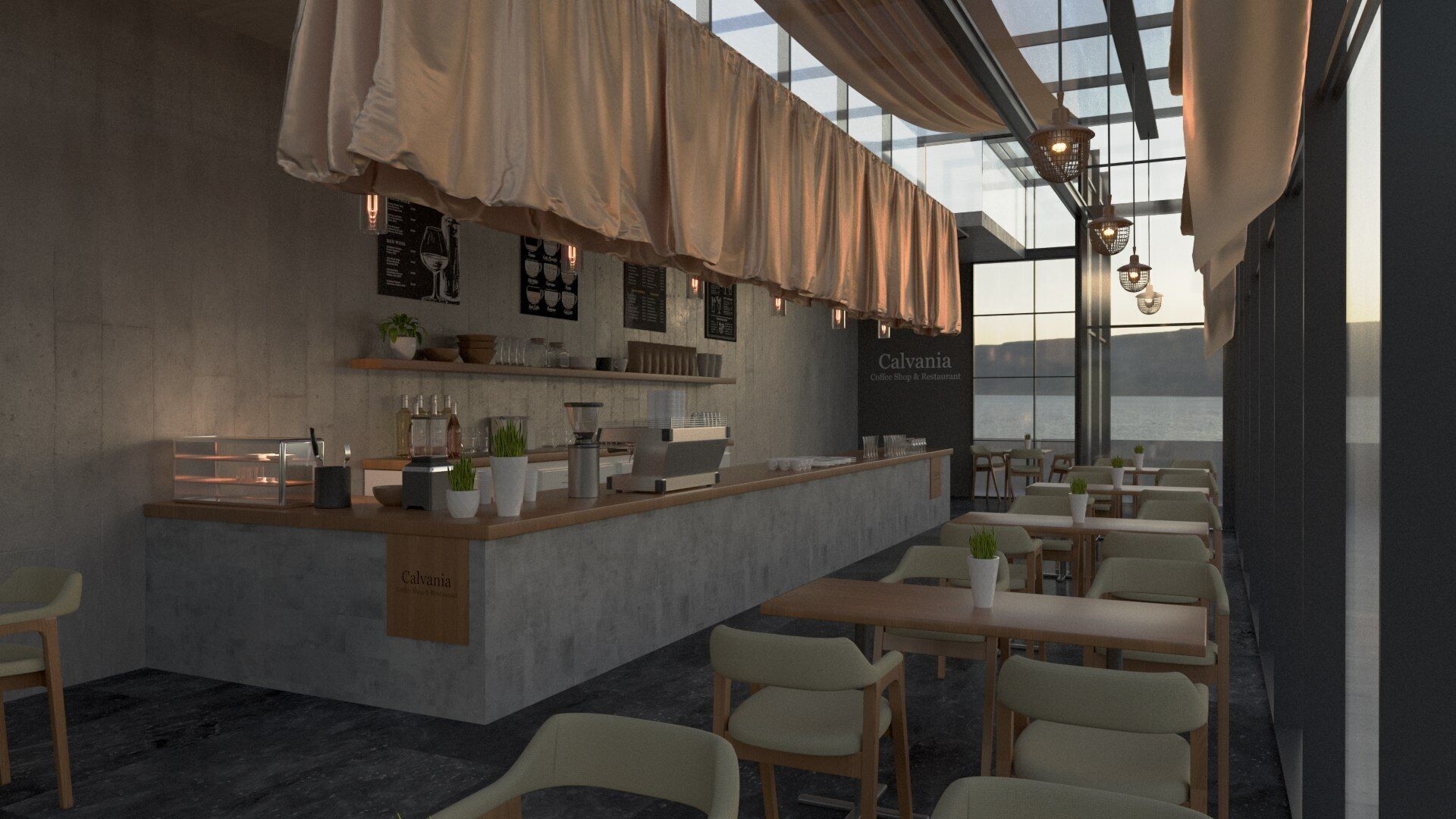 Vol 6 Collection of Coffeeshops and Restaurants 3D model_21