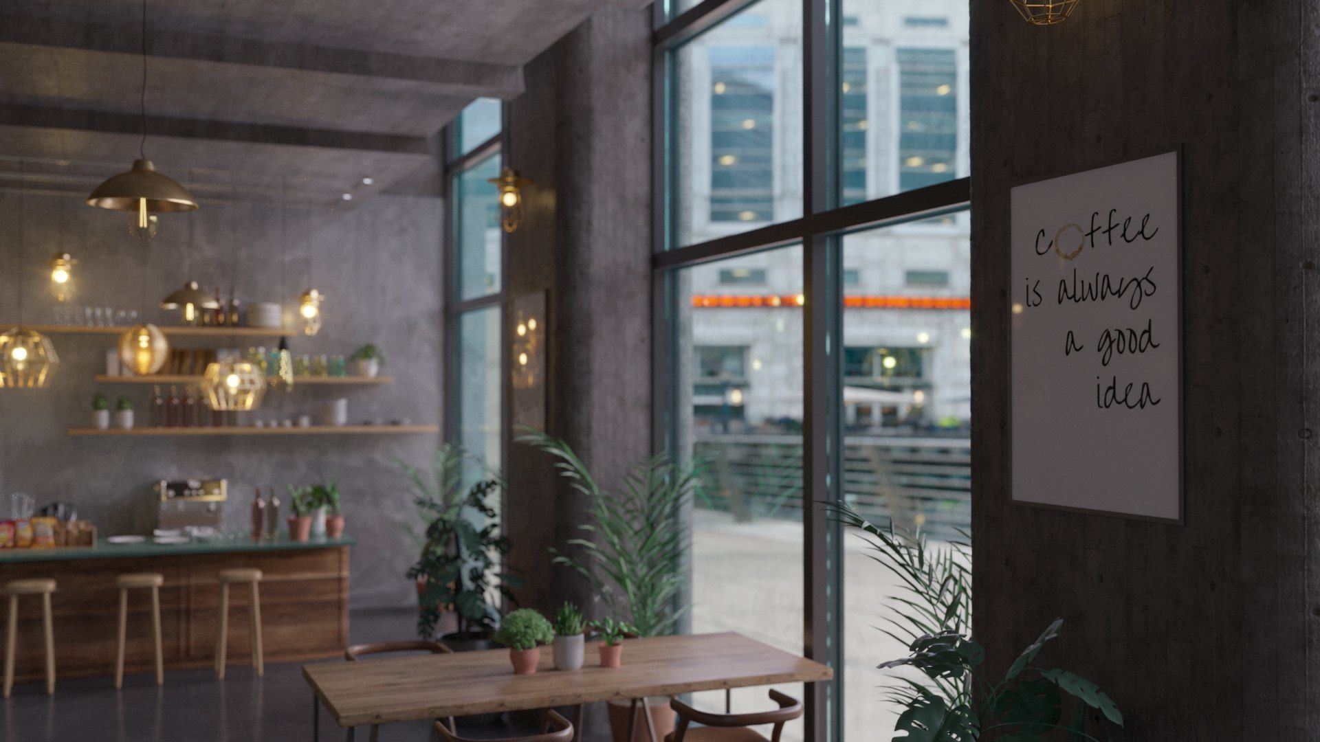 Vol 6 Collection of Coffeeshops and Restaurants 3D model_46