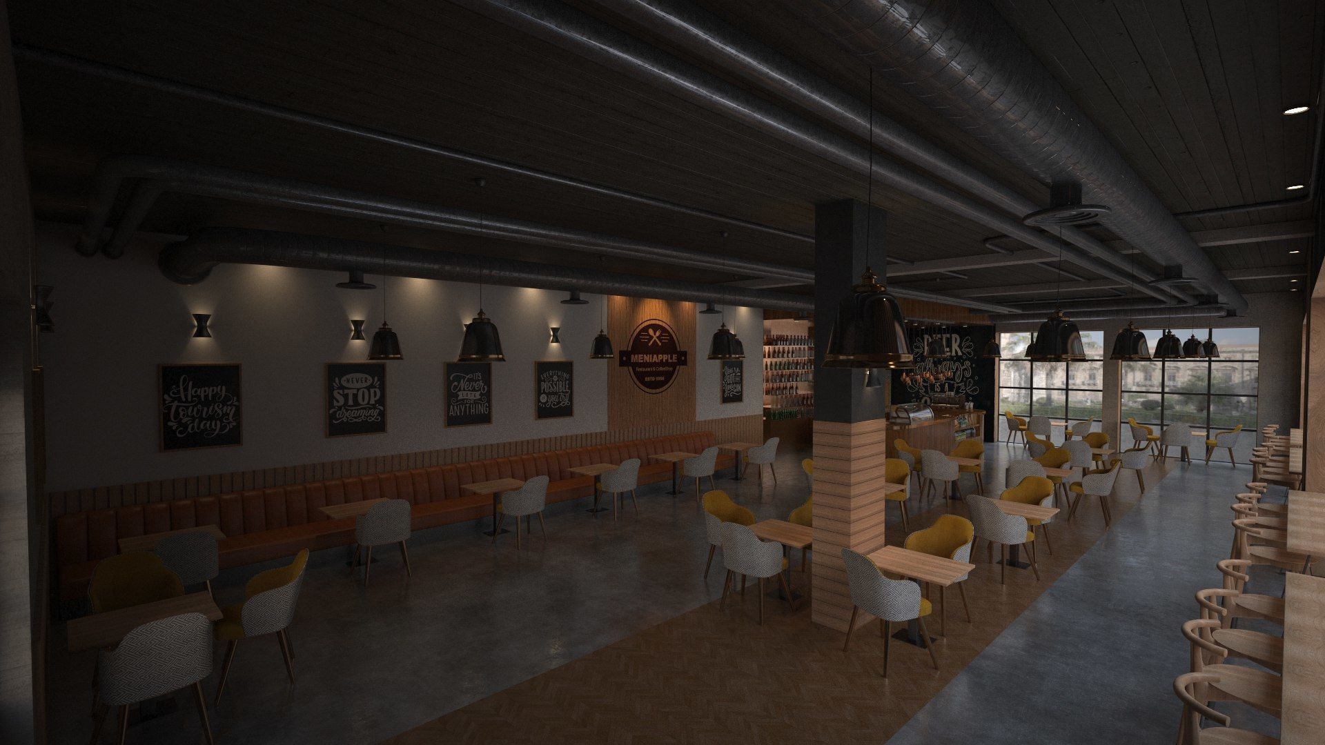 Vol 6 Collection of Coffeeshops and Restaurants 3D model_62