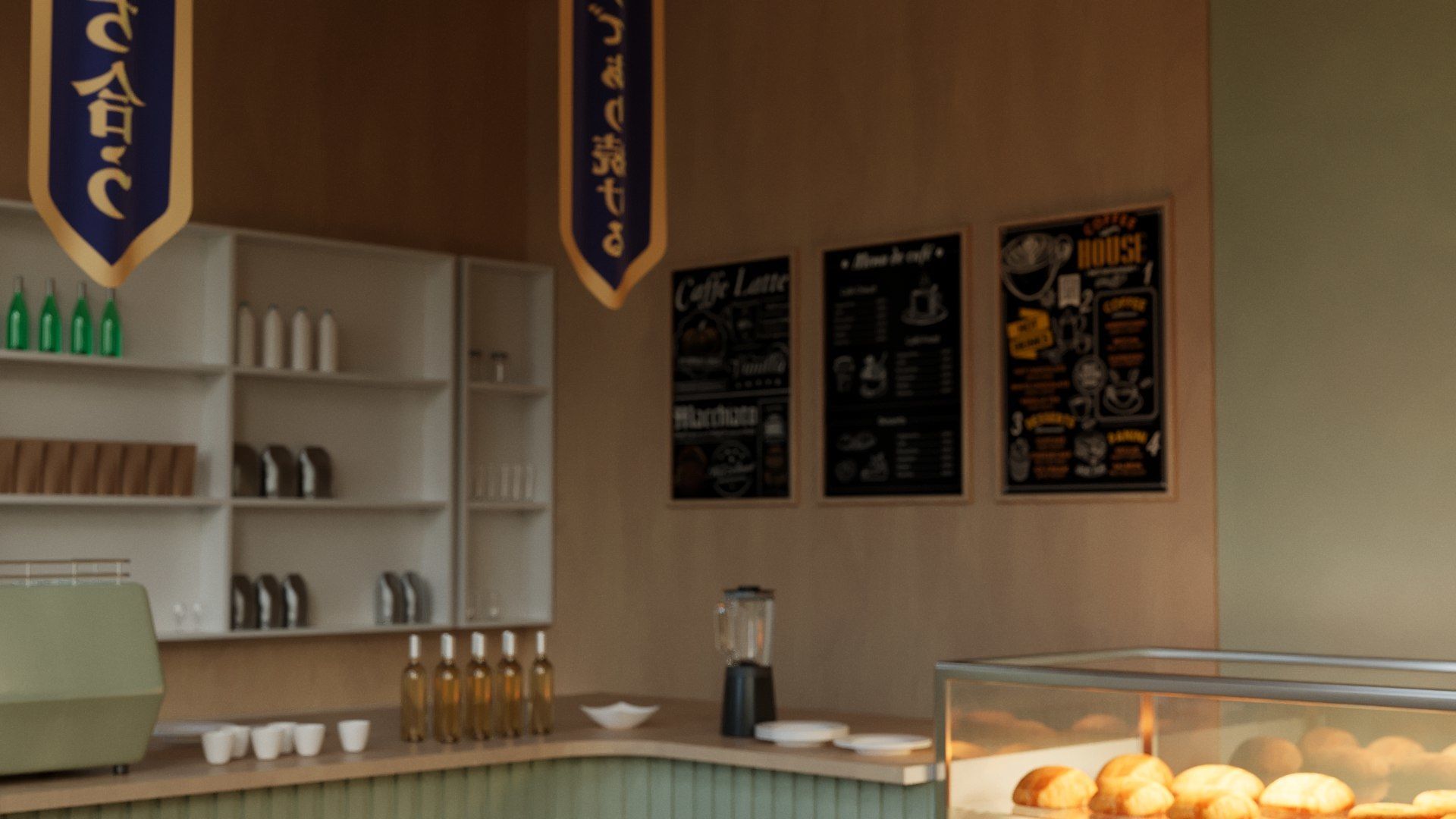 Vol 6 Collection of Coffeeshops and Restaurants 3D model_85