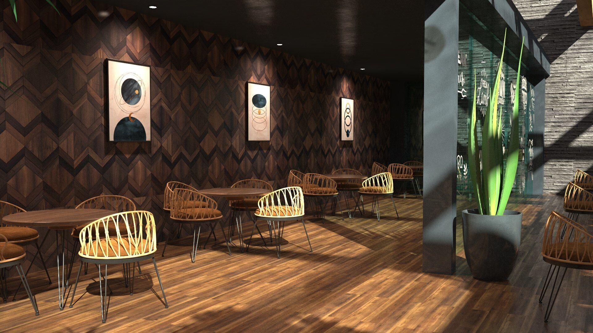 Vol 6 Collection of Coffeeshops and Restaurants 3D model_101