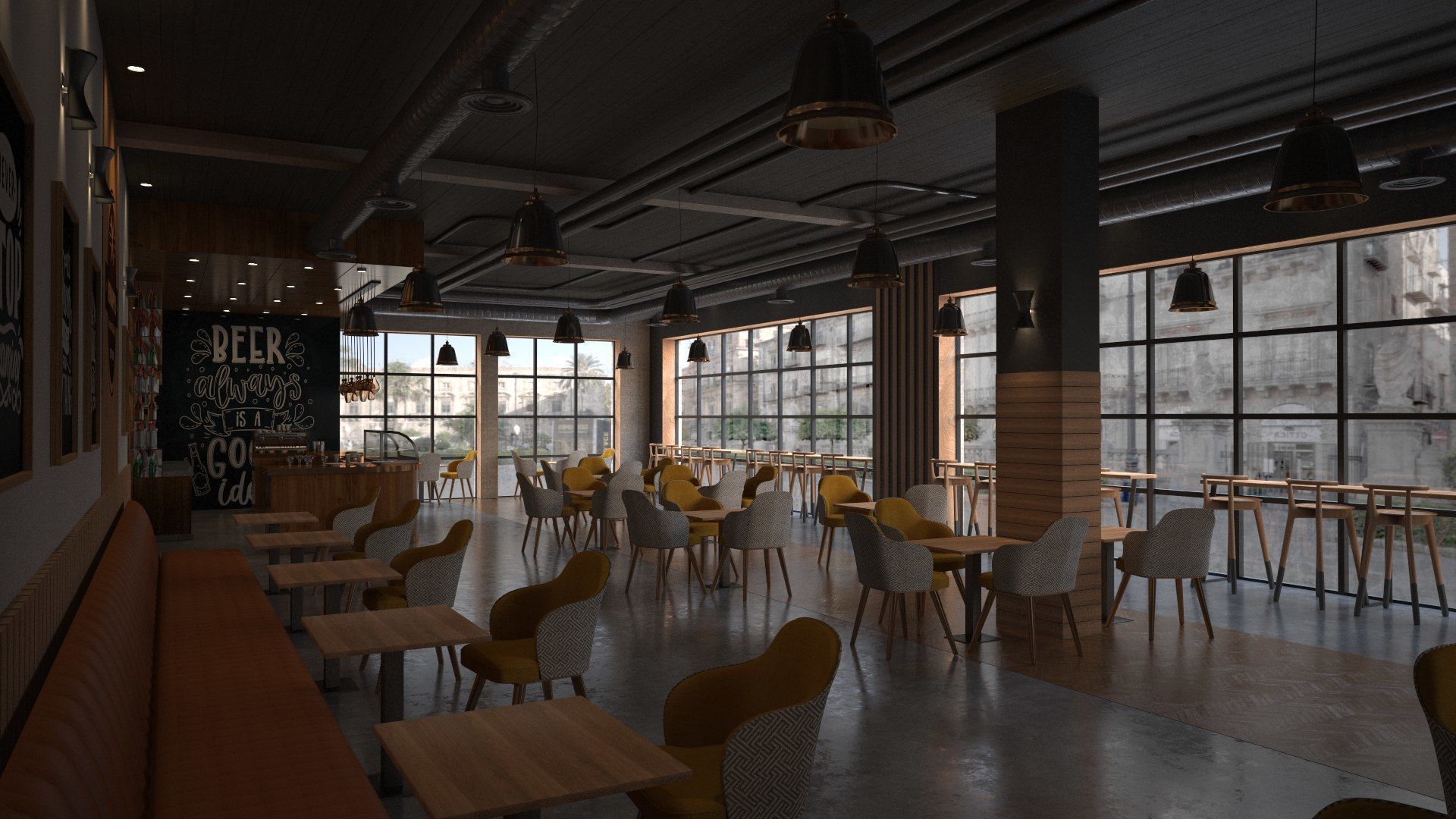 Vol 6 Collection of Coffeeshops and Restaurants 3D model_54