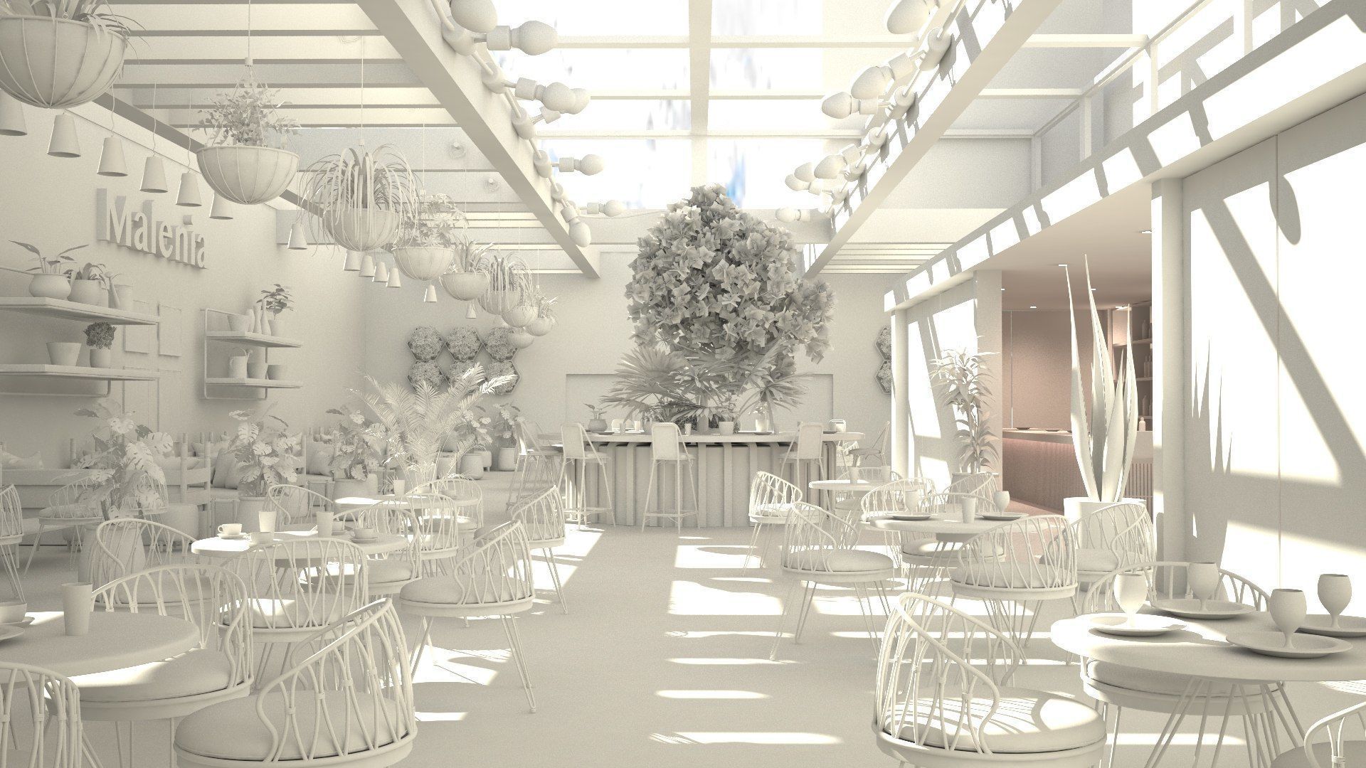 Vol 6 Collection of Coffeeshops and Restaurants 3D model_93