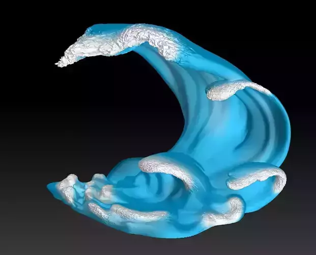 Pokemon Diorama Ocean Waves