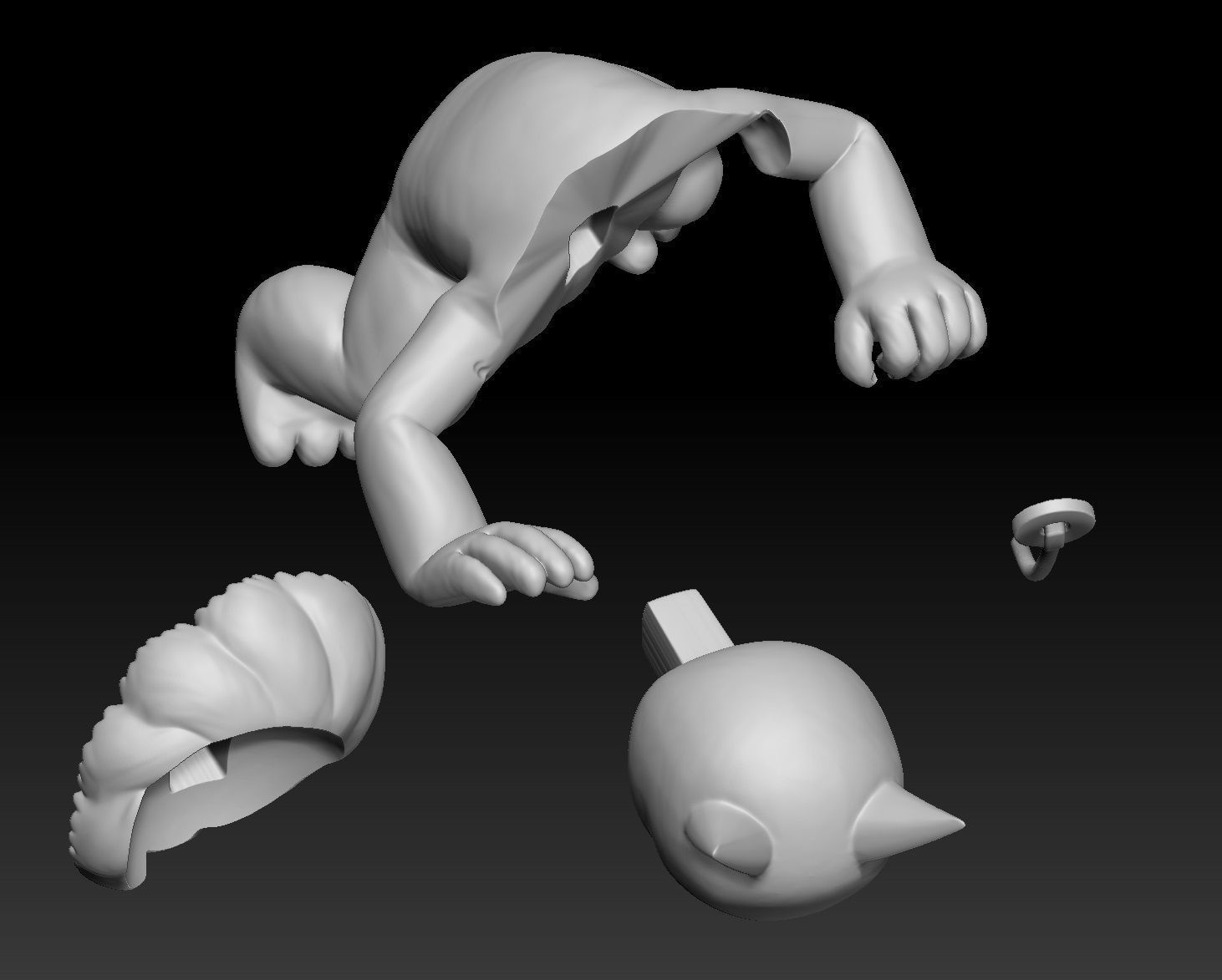 Pokemon Drowzee Hypno 3D print model_3