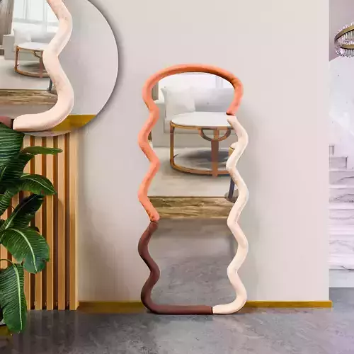 Eclectic Standing mirror