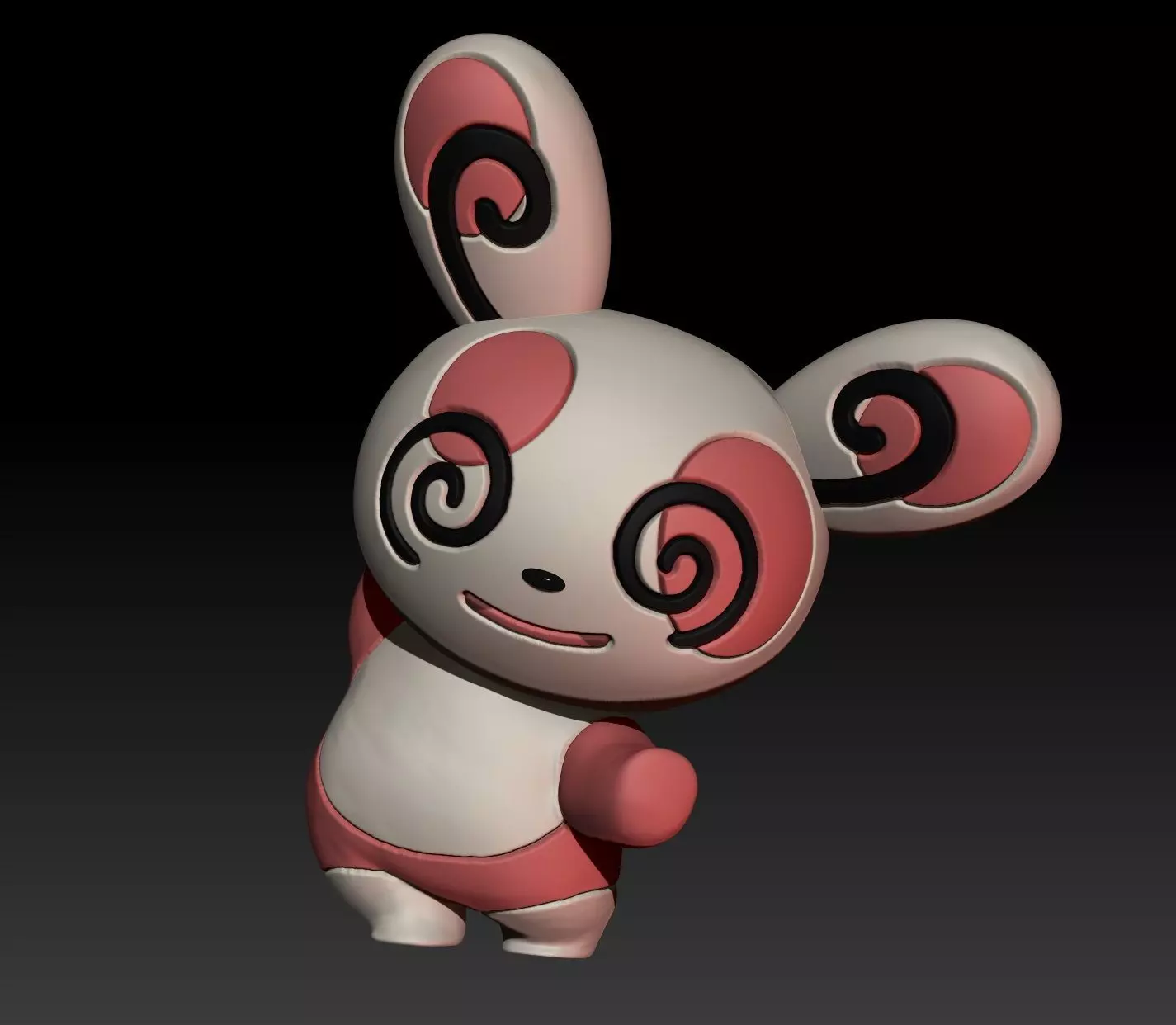 Pokemon Spinda 3D print model_0