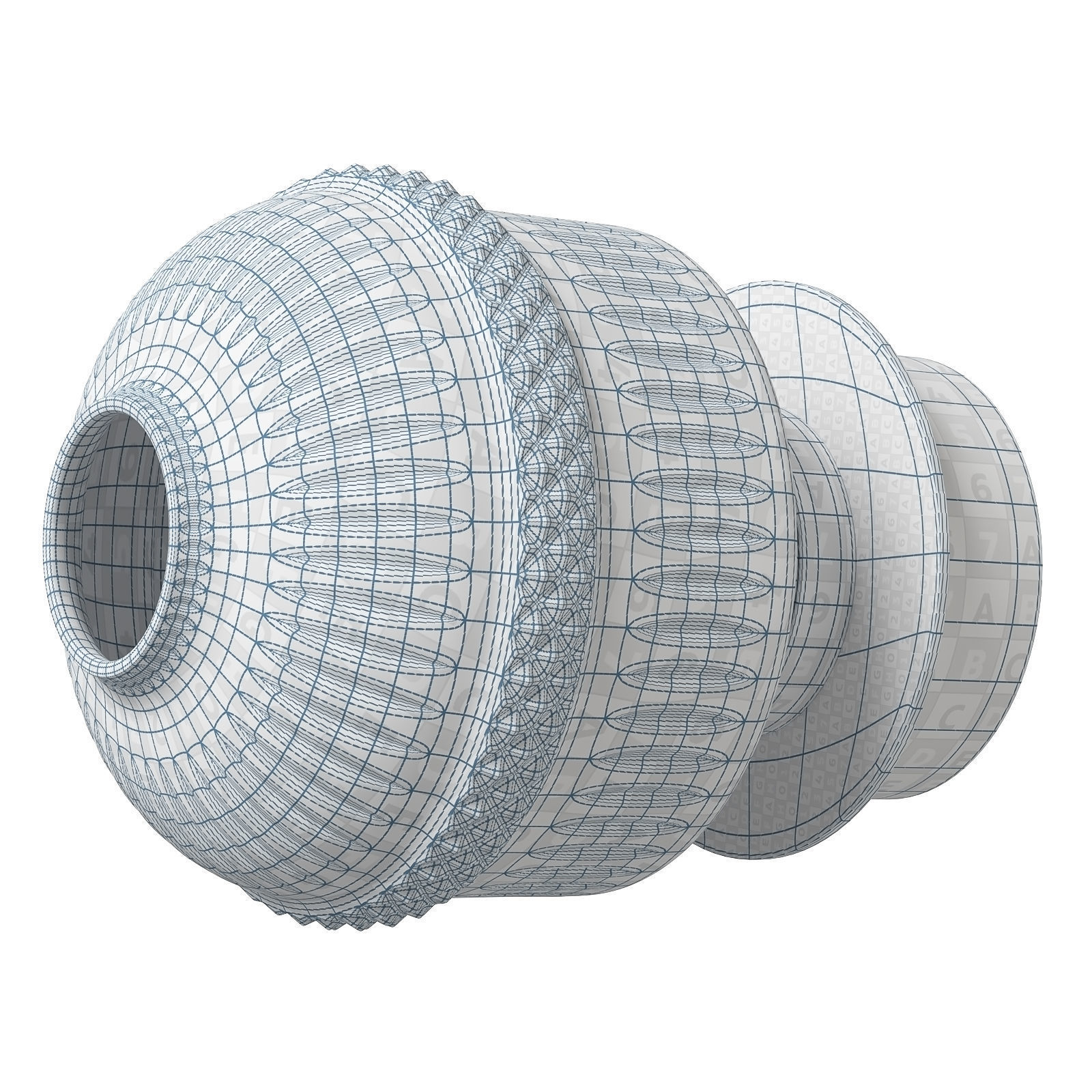 Saint Louis sconce IP44 3D model_5