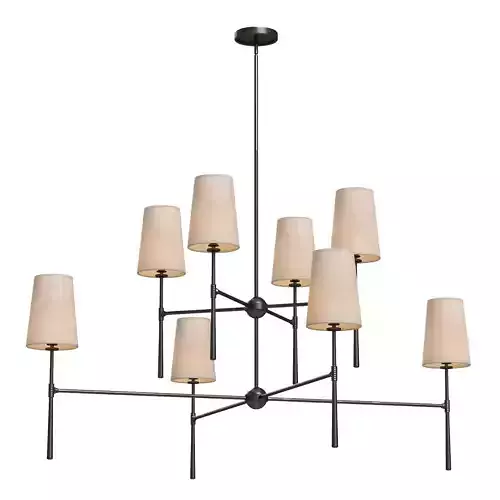 Rhodes 2 Tier Round Chandelier