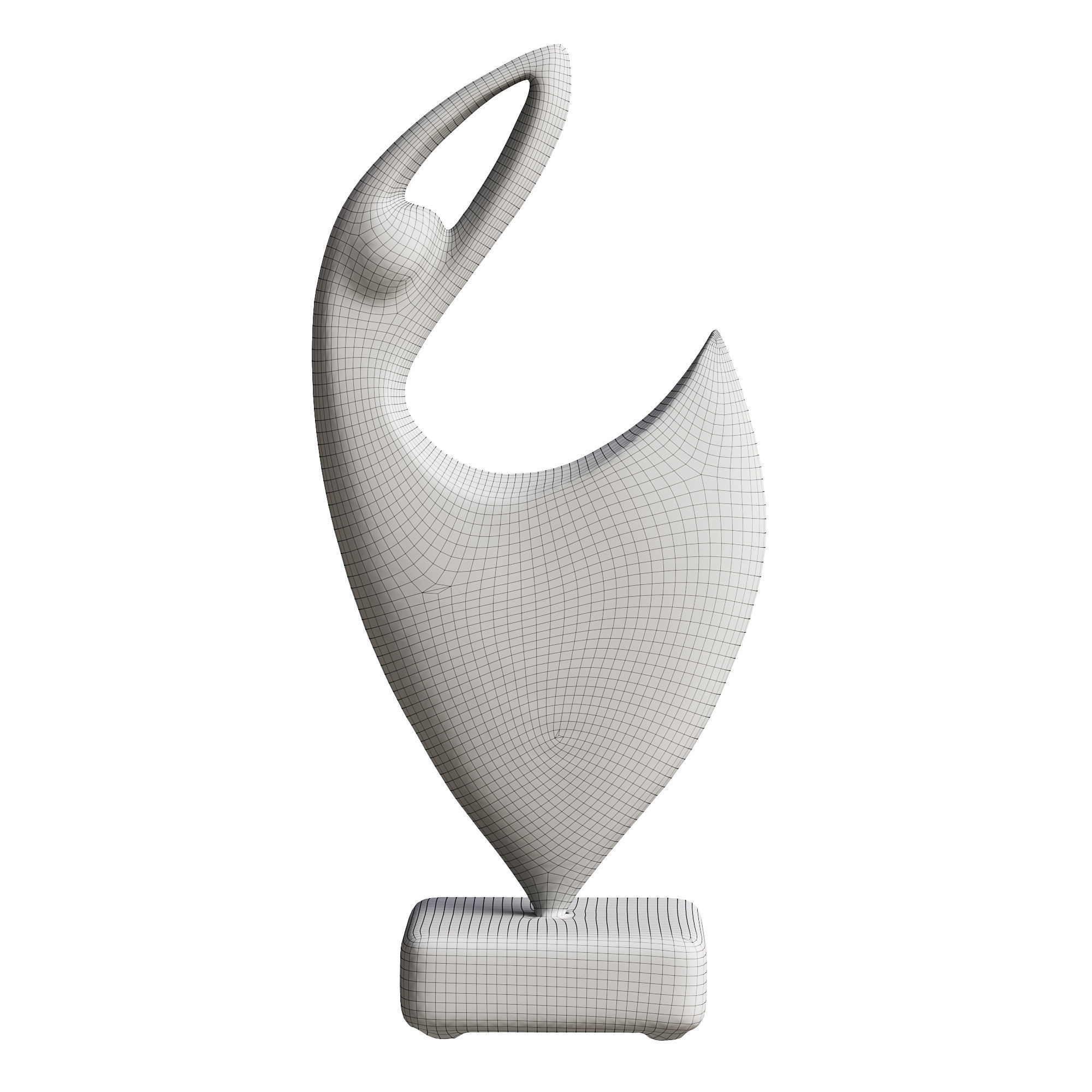 Serene Harmony sculpture 3D model_1