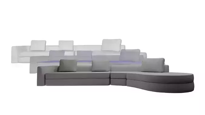  Micadoni Carrie 4 seater sofa