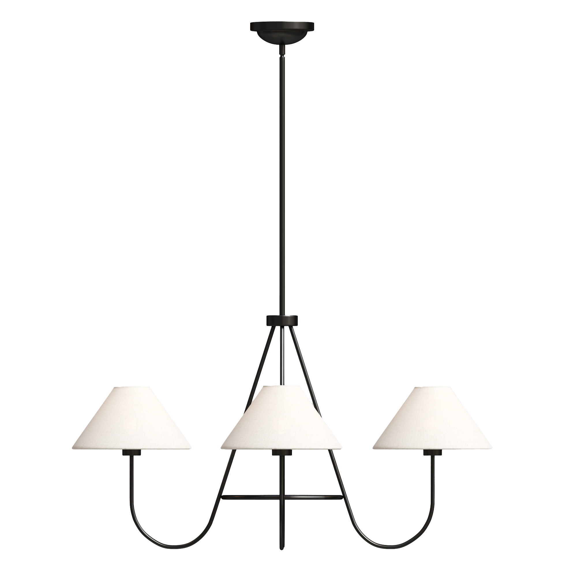 Wolcott Chandelier  3D model_1