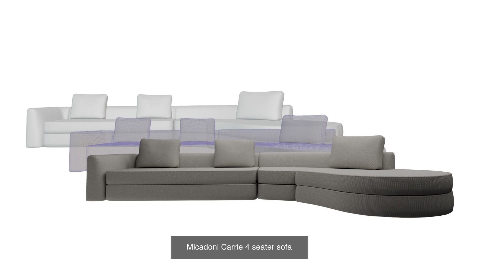 Interior Furniture Collection lowpoly model _6